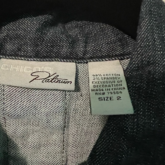 Chico’s Denim Vest - Picture 4 of 6